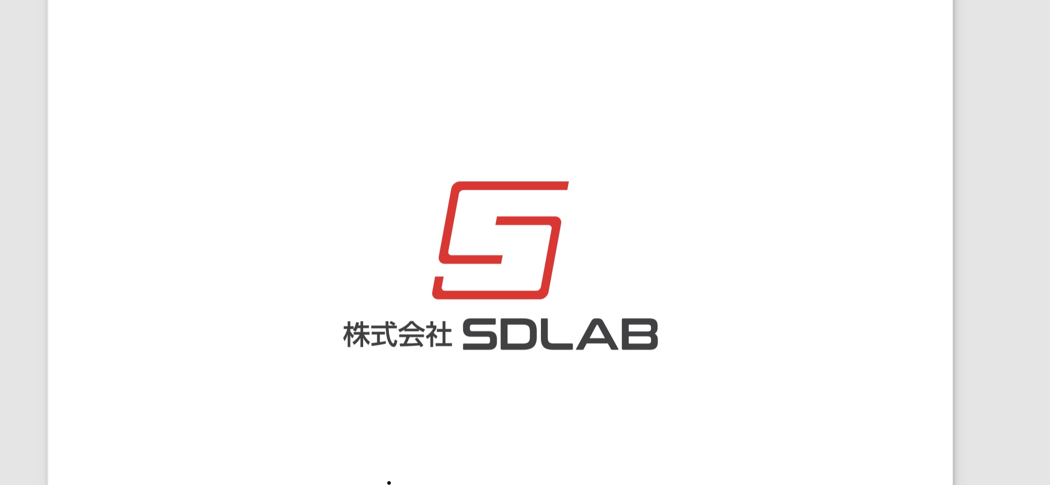 株式会社SD LAB ロゴ